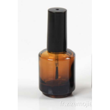 Bouteille de vernis à vernis à ongles 15 ml de verre ronde vide